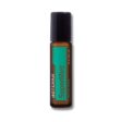 white background with image of doterra supermint touch roller