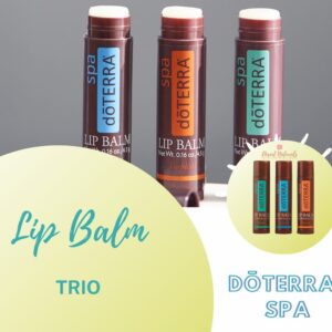 images of the doTERRA lip balm trip