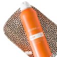doterra mineral sunscreen spray on leopard skin case