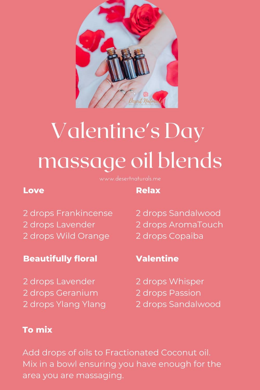 valentines massage oil blends pin