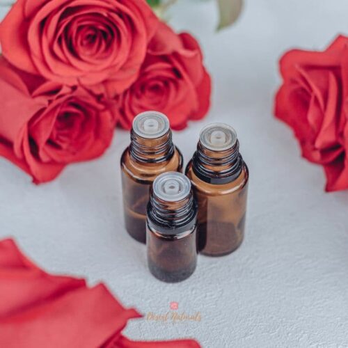 valentines massage oils with roses