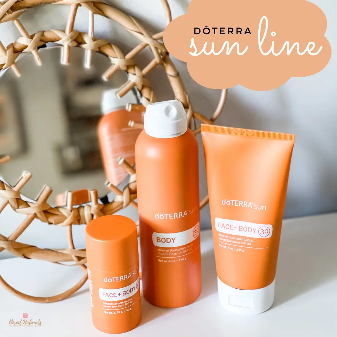 doTERRA Sun Line products