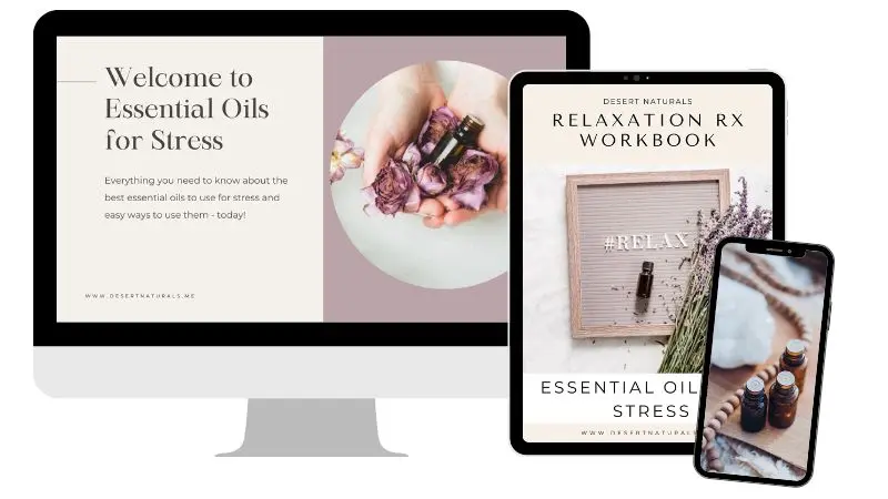 relaxation rx essential oils with stress convertbox mockup