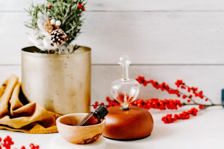 Christmas holiday essential oil diffuser