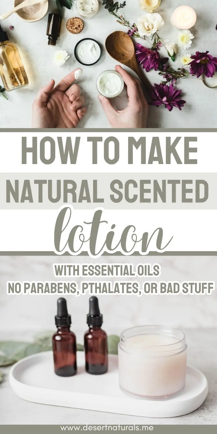 photo of woman's hand with homemade lotion 