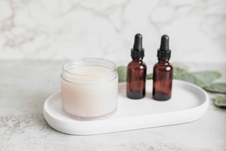 diy homemade natural lotion with essential oils