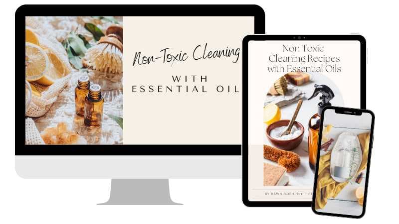 no toxic cleaning with essential oils course workshop and diy recipe ebook