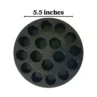 round black essential oil roller stand with measurement