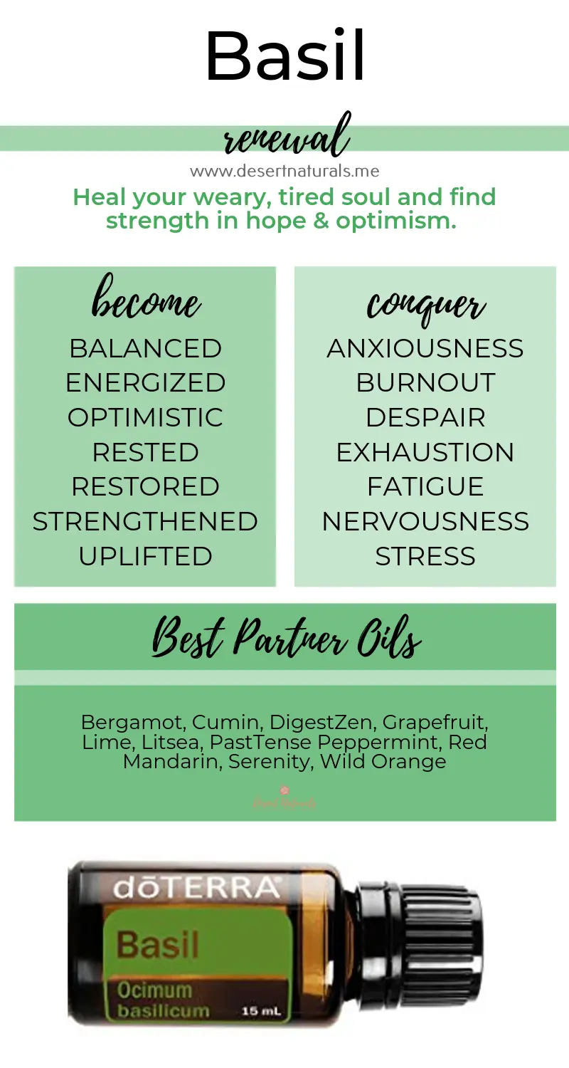 emotional benefits of basil essential oil