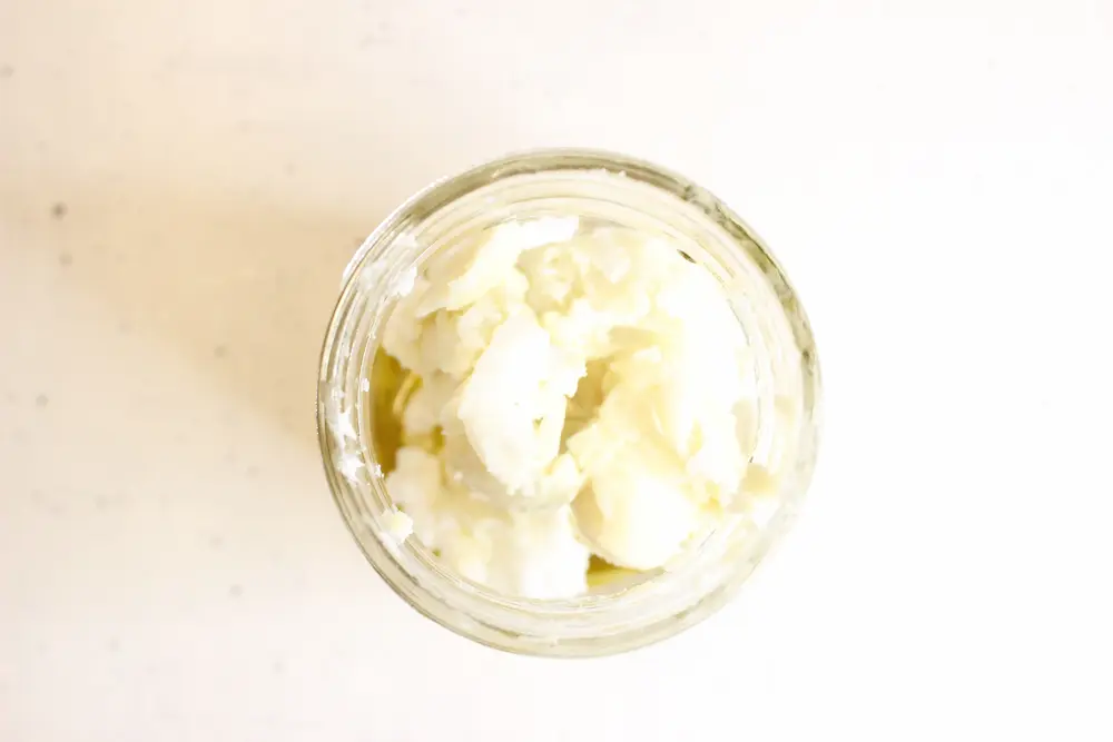 diy oatmeal body butter process 1