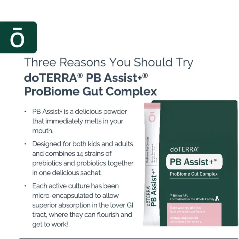 pbassist reasons to try reasons to try doterra pb assist probiotic