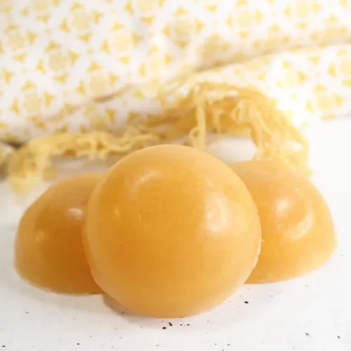 photo of homemade sea moss soaps