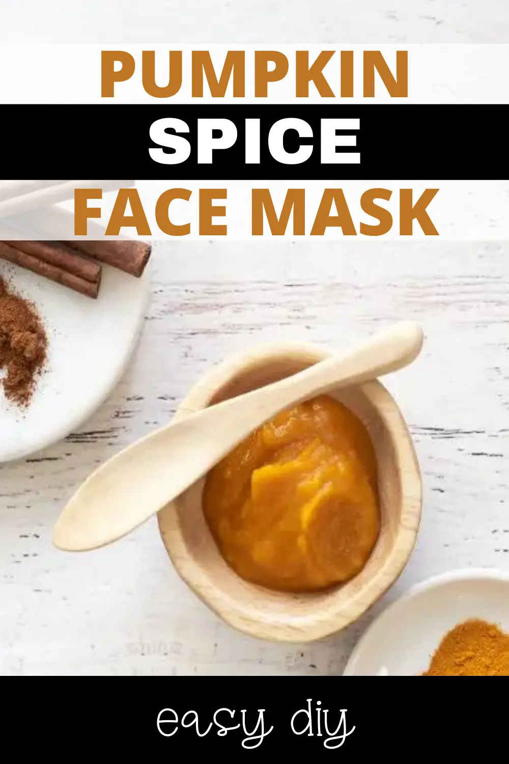 diy pumpkin spice face mask