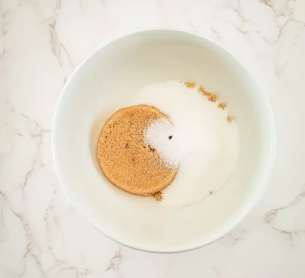 sugars in a bowl for making a sugar scrub