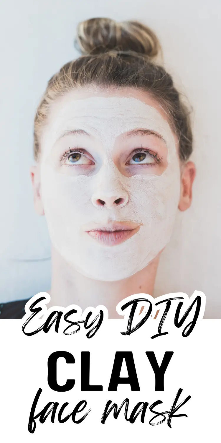 9 Homemade Face Mask DIY Recipes with natural ingredients for your skin care routine 21 a woman wearing a diy clay face mask