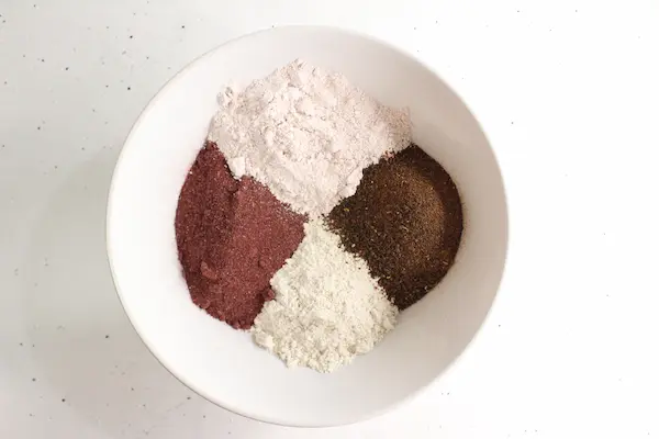 hibiscus scrub powders