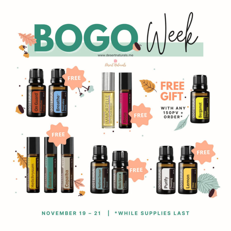 doterra BOGOs november 2024 doterra bogo offers week of November 2024