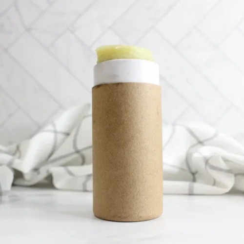 homemade tallow balm stick