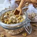 Oatmeal and Chamomile bath tea