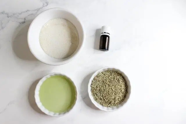Rosemary Scalp Scrub ingredients