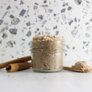 homemade cinnamon sugar scrub