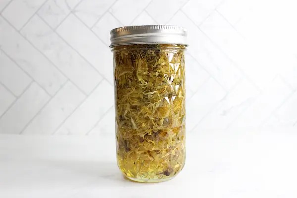 diy honey calendula facial cleanser