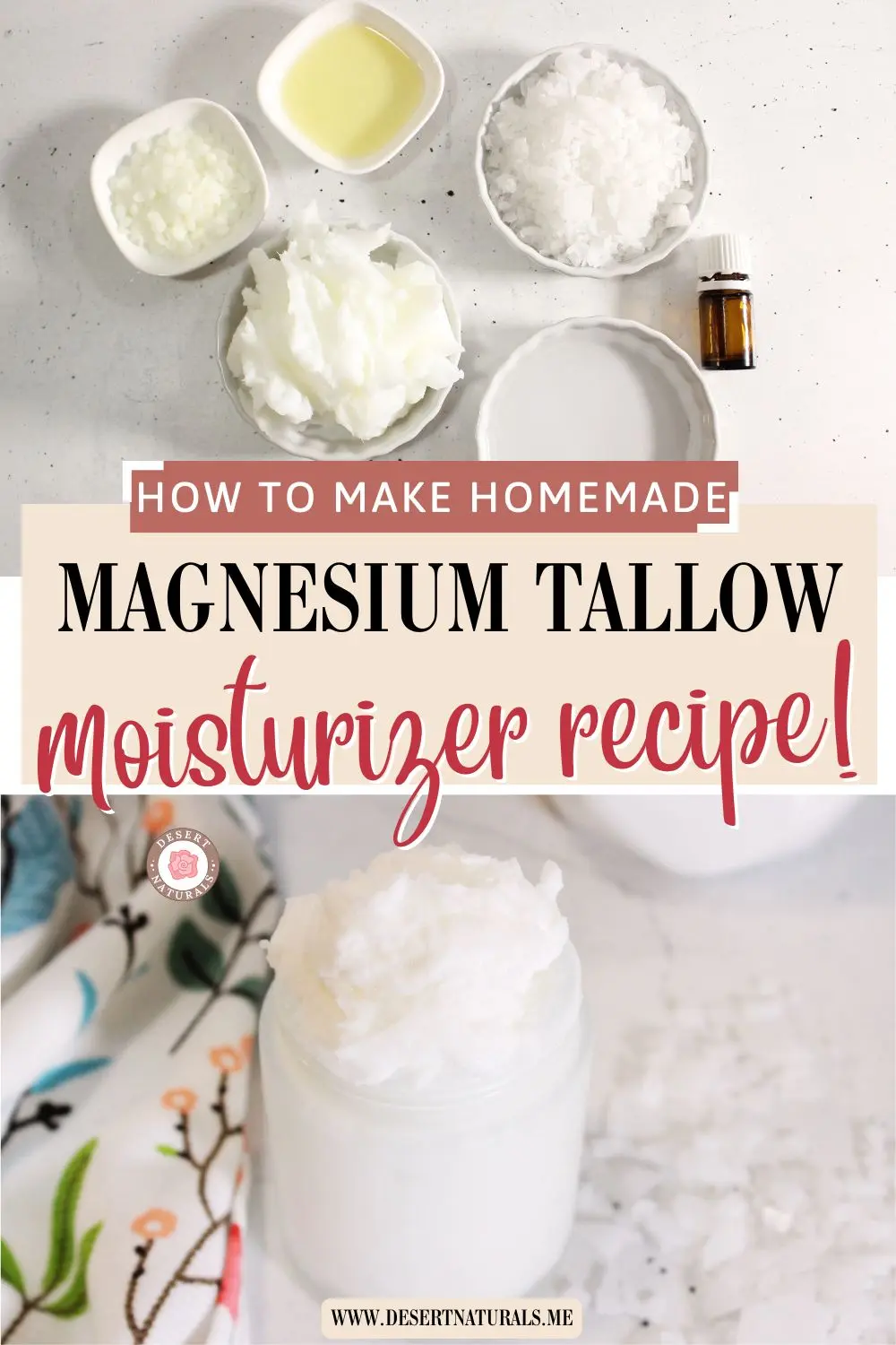 magnesium tallow moisturizer