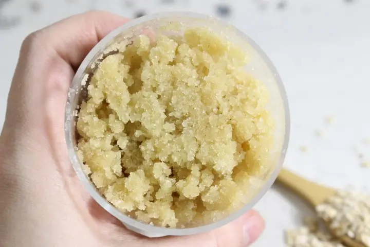 oatmeal sugar scrub 10