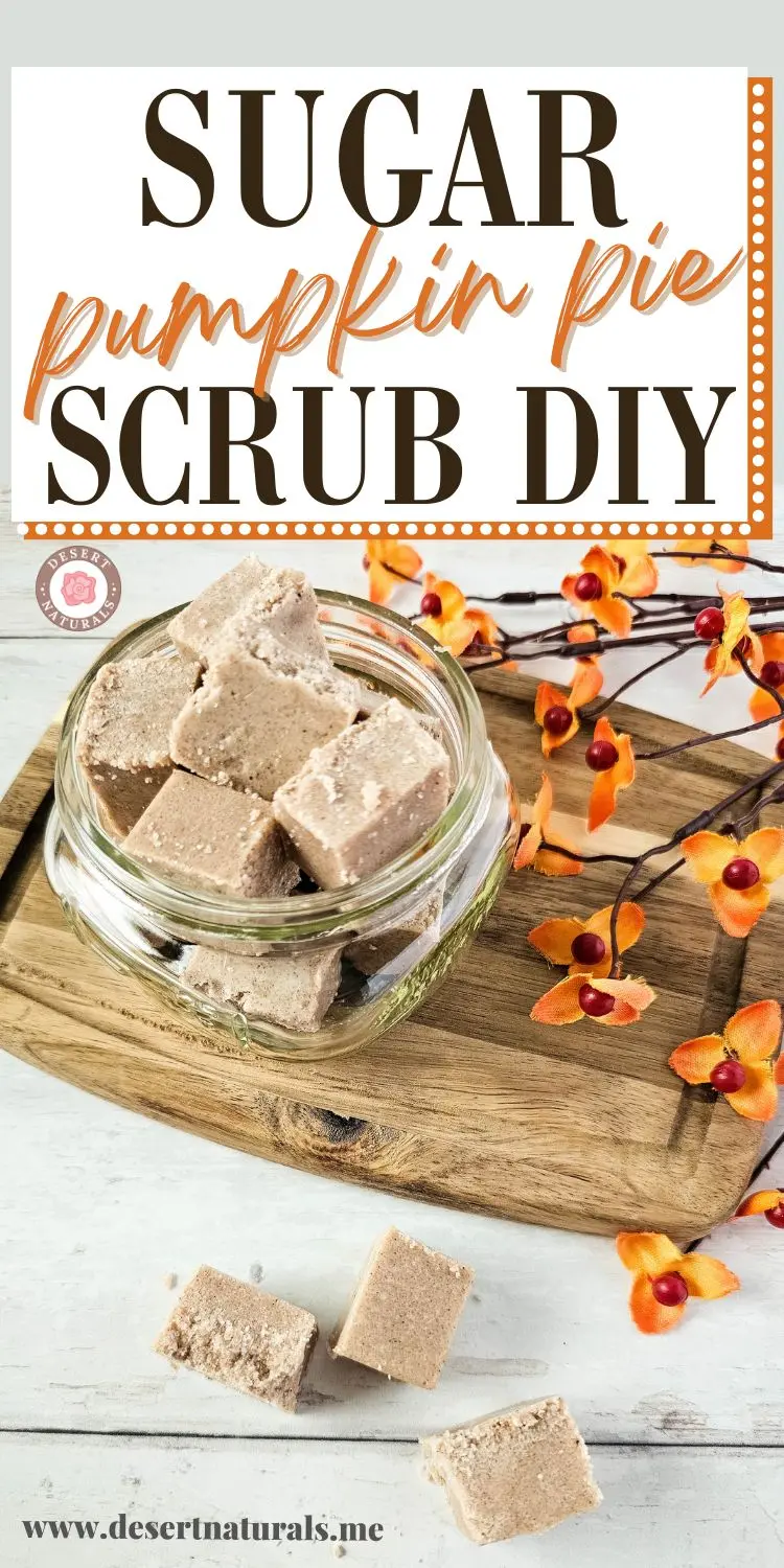 homemade pumpkin pie sugar scrub diy recipe
