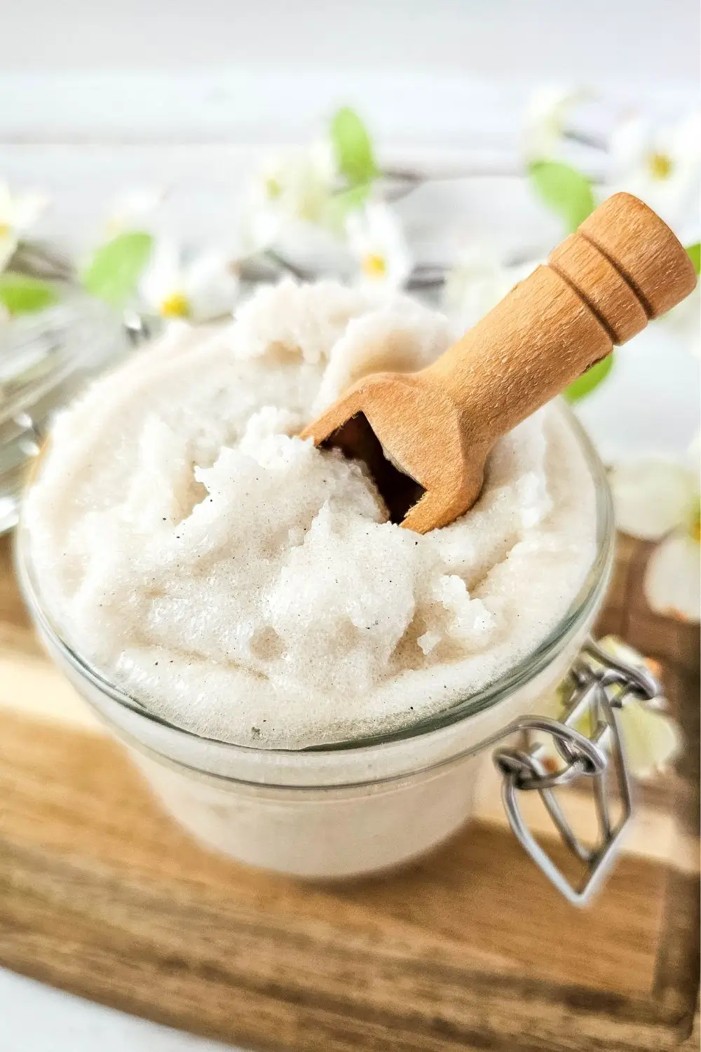 whipped lemon vanilla sugar scrub