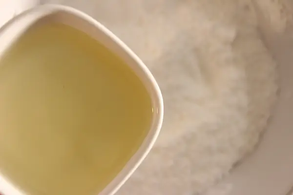 Rose Chocolate Bath Bomb Recipe 17 bowls of oils and salts for making chocolate rose bath bombs