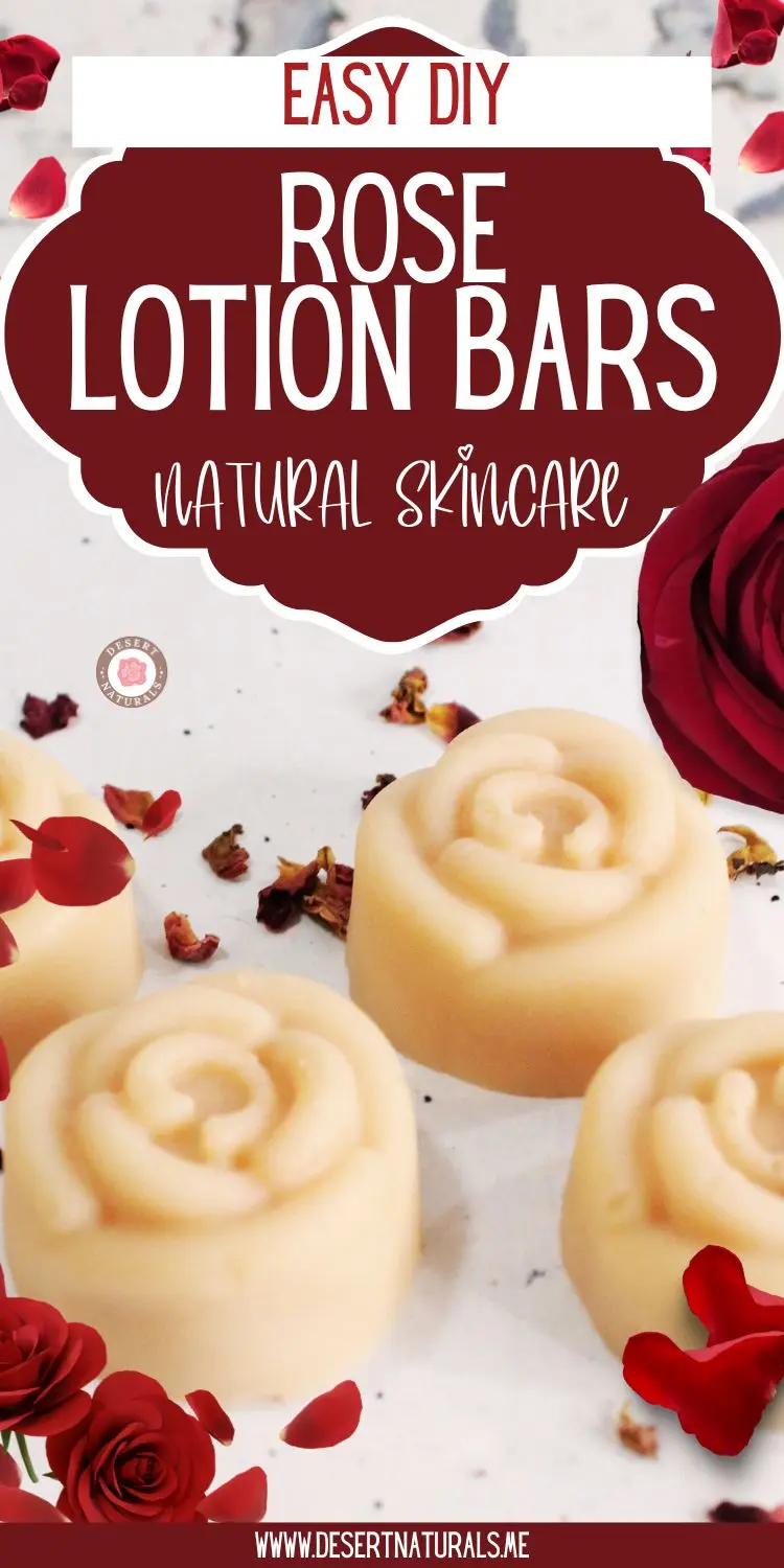 Moisturizing Rose Lotion Bars DIY Recipe 12 homemade diy rose lotion bars