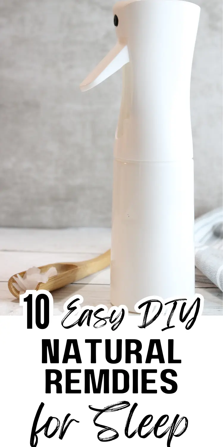 10 DIY Natural Sleep Remedies Recipes to Fall Asleep Fast 27 easy diy natural remedies for sleep. photo of diy magnesium spray
