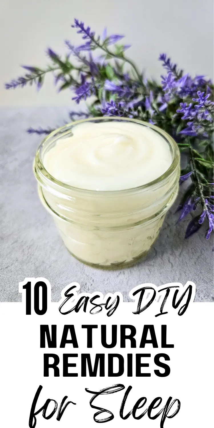10 DIY Natural Sleep Remedies Recipes to Fall Asleep Fast 32 easy diy natural remedies for sleep. photo of diy magnesium cream