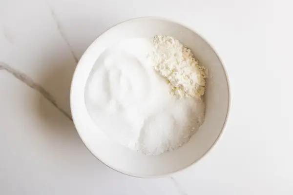 Easter Egg Bath Bombs Recipe 13 a bowl of easter egg bath bomb ingredients